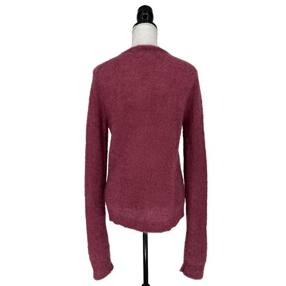Simon Miller Tatum Mohair Blend Sweater in Ruby Pink - Picture 14 of 14